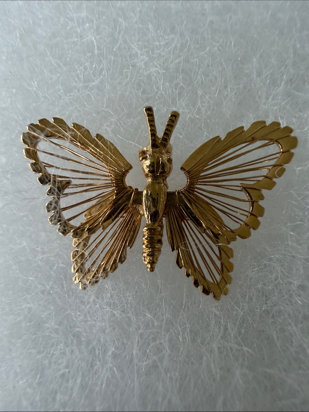 Gold Butterfly Brooch - Monet Elegant Women’s Jewelry